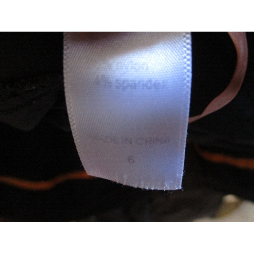 Black Lucy Stretch Nylon Capri Pants Size 6 Roll Tab Cuff - Picture 6 of 7